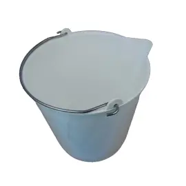 Seau &agrave; bec gradu&eacute; - Anse inox - 13L 