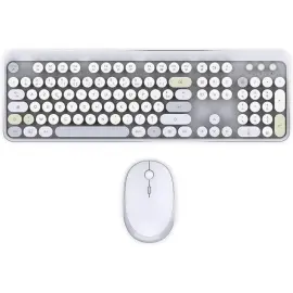 Pack clavier et souris sans fil - Blanc - Mobility Lab 