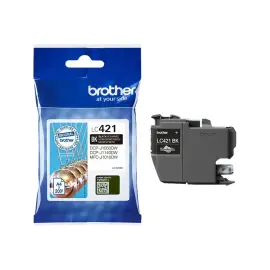 CARTOUCHE JET D'ENCRE BROTHER LC421 NOIR - BROTHER 