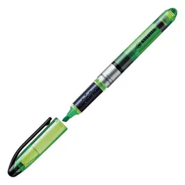 Surligneur NAVIGATOR - Encre liquide - Pointe biseaut&eacute;e - Vert - STABILO 
