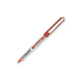 Stylo roller pointe m&eacute;tal eye 150 - &Eacute;criture fine - Rouge - UNI-BALL 