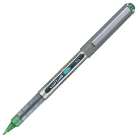 Stylo roller pointe m&eacute;tal Eye 157 - &Eacute;criture moyenne - Vert - UNI-BALL 