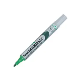 Marqueur effa&ccedil;able &agrave; sec Maxiflo &agrave; pointe ogive - Vert - PENTEL 
