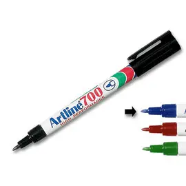 Marqueur permanent Artline 700 - Pointe ogive - Bleu - ARTLINE 