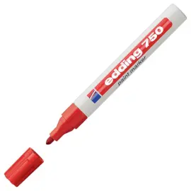 Marqueur peinture EDDING 750 pointe moyenne - Rouge 