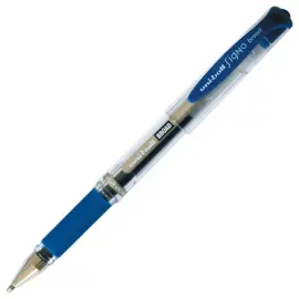 Stylo bille gel Signo Broad - &Eacute;criture large - Bleu - UNI-BALL 