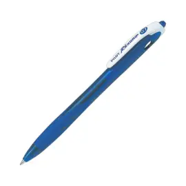Stylo bille r&eacute;tractable et rechargeable Rexgrip Begreen  - Bleu - PILOT 