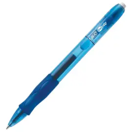 Stylo retractable Gel-ocity - &Eacute;criture moyenne - Bleu - BIC 