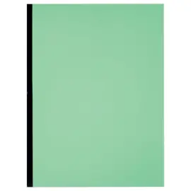 10 Chemises dos renforc&eacute; large - Soufflet 3 cm - Carte 300g - vert - ACCESS 