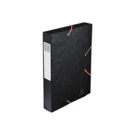 Bo&icirc;te de classement Cartobox - Dos 6 cm - Noir - EXACOMPTA 