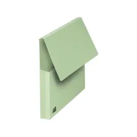 10 Chemises pochettes color&eacute;es &eacute;paisses Fast - Vert 