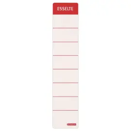 10 Etiquettes autocollantes pour classeur &agrave; levier dos 3,7 cm 
