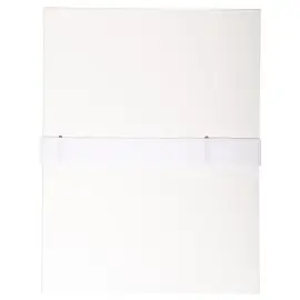Chemise &agrave; sangle scratch et rabat Balacron - Blanc - EXACOMPTA 