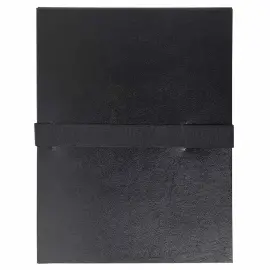 Chemise &agrave; sangle scratch et rabat Balacron - Noir - EXACOMPTA 