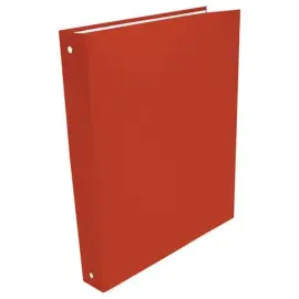Classeur rouge plastifi&eacute; et color&eacute; &eacute;conomique 