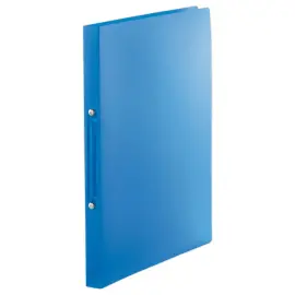 Classeur 2 anneaux translucide - Bleu - FIDUCIAL 