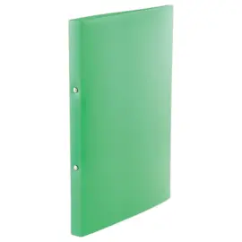 Classeur 2 anneaux translucide - Vert - FIDUCIAL 