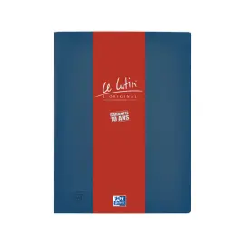 Prot&egrave;ge-documents Le Lutin Classique A4  - 20 pochettes - Bleu - OXFORD 