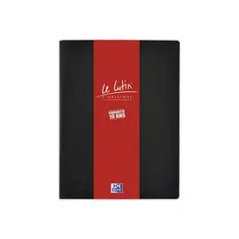 Prot&egrave;ge-documents Le Lutin Classique A4 - ELBA - 50 pochettes - Noir 