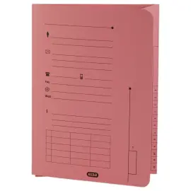 25 Sous-dossiers pochette pour dossiers suspendus HV - Rose pastel - OXFORD 