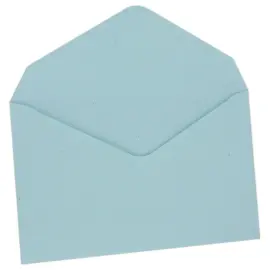 1000 Enveloppes pour &eacute;lection bleu clair 