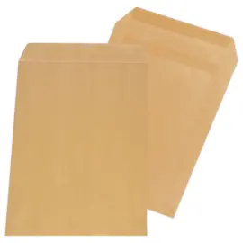 250 Pochettes kraft - 260 x 330 mm - Fermeture autocollante - GPV EVERYDAY 
