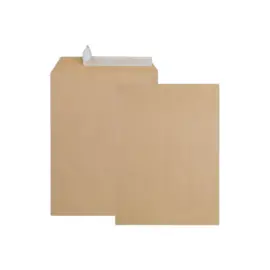 250 Pochettes kraft arm&eacute; brun - 120 g - Format 26 - GPV PACK'N POST 