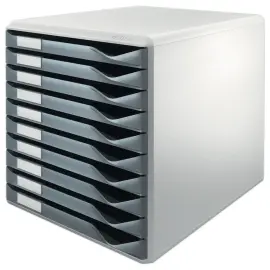 Module de classement 10 tiroirs - Gris - LEITZ 