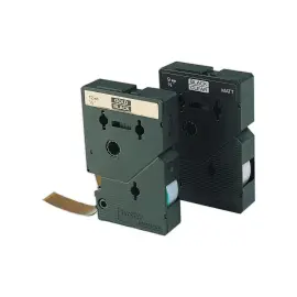 Ruban TC 7,7 m x 9 mm - BROTHER TC 291 - texte noir sur fond blanc 