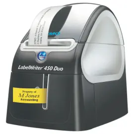 Imprimante d'&eacute;tiquettes DYMO Label Writer LW450 Duo 