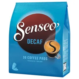 36 Doses souples SENSEO decafein&eacute; 36D 