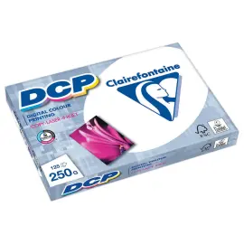 Papier blanc laser DCP - A4 - 250 grammes - Clairefontaine 
