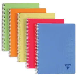 Cahier Linicolor Fresh - 17 x 22 cm - 5 x 5 mm - CLAIREFONTAINE 