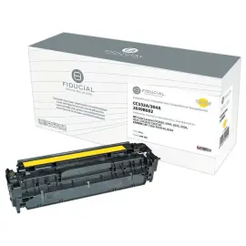 Toner remanufactur&eacute; &eacute;q. CANON 718Y, HP CC532A - Jaune 