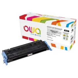 Toner &eacute;q. HP Q6000A, CANON 707BK - Noir - OWA 
