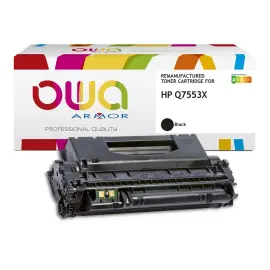 Toner &eacute;q. HP Q7553X - Haute capacit&eacute; - Noir - OWA 