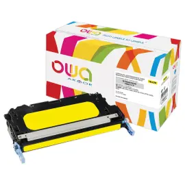 Toner &eacute;q. HP Q7582A, CANON 711Y - Jaune - OWA 