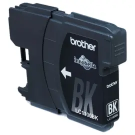 Cartouche jet d'encre BROTHER noire LC1100BK 