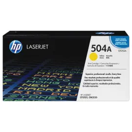HP 504A CE252A toner jaune 