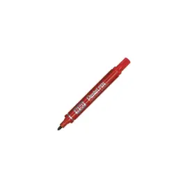 Marqueur permanent &agrave; pointe ogive N50 - Rouge - PENTEL 