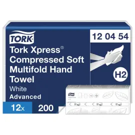 12 Recharges d'essuie-mains Tork Xpress M H2 compress&eacute; - TORK 
