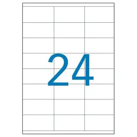 100 Planches d'&eacute;tiquettes multiusages 70x35 mm - APLI 