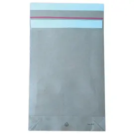 250 pochettes r&eacute;utilisables kraft 250x350x50 120g 