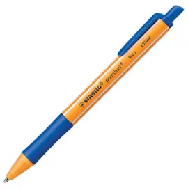 Stylo-bille pointball - Rechargeable - Bleu - STABILO 