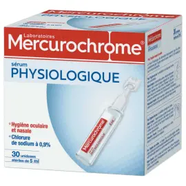 30 S&eacute;rums physiologiques 