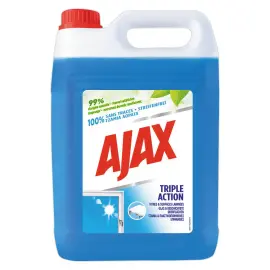 Nettoyant pour int&eacute;rieurs et vitres AJAX bidon 5l 