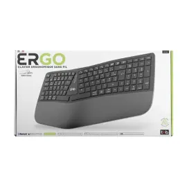 Clavier ergonomique sans fil rechargeable 