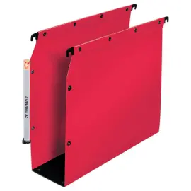 10 Dossiers suspendus Ultimate pour armoires - Fond 80 mm - Noir - ELBA 