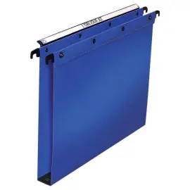 10 Dossiers suspendus pour tiroirs - Fond 30 mm - Bleu - ELBA 