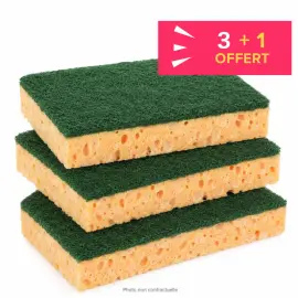 3 Tampons sur &eacute;ponges + 1 offerte - 12.7 x 8.9 cm - Nicols 